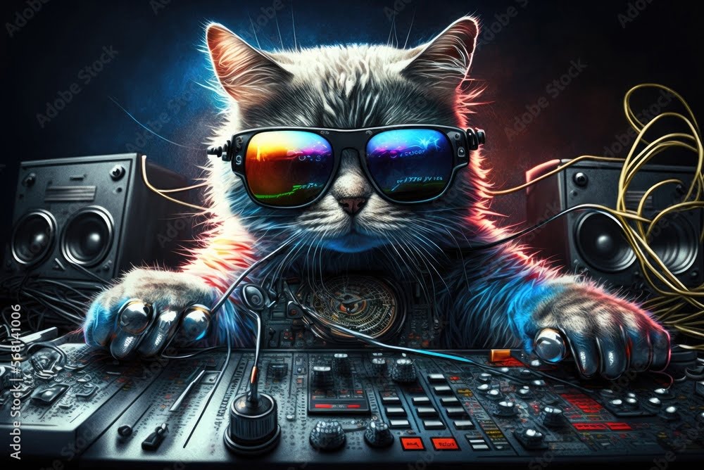 Virtual DJ for pets parties